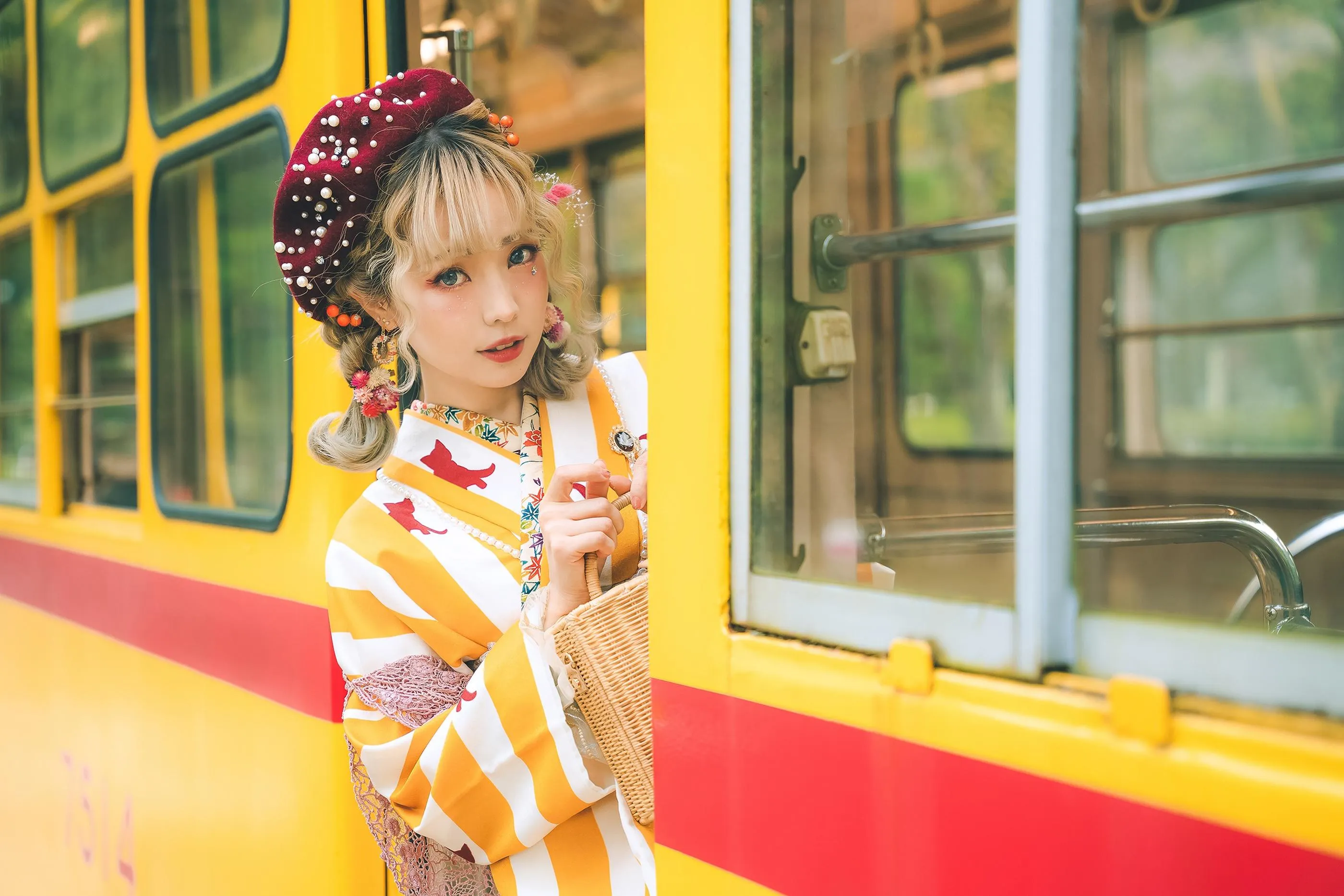 ElyEE子 – NO.90 [2020 Ely Collection] Digital photo set 10套-6 Retro Kimono II [62P]插图5